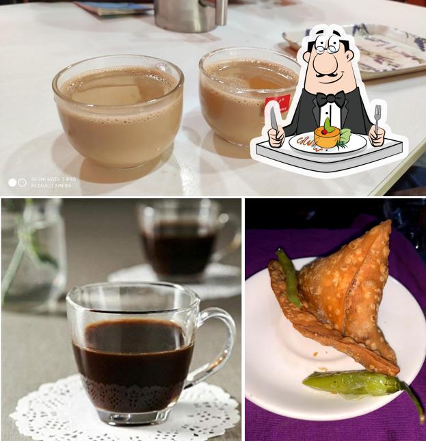 The restaurant's food and beverage