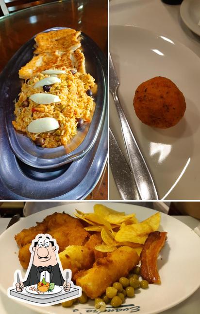 Comida em Evandro's Restaurante