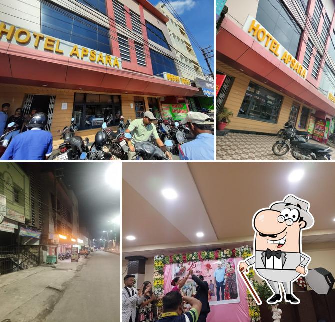 The exterior of Hotel Apsara