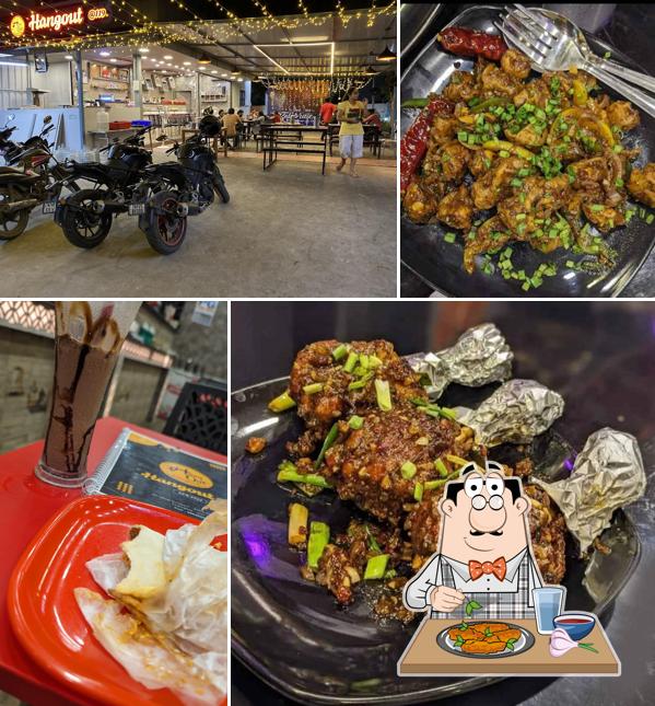 Chicken wings at Hangout@119