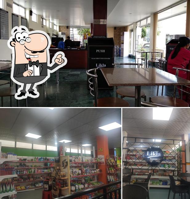 The interior of Likla Bakery