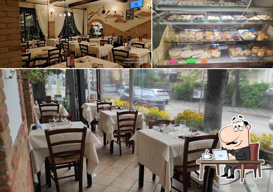 Siediti a un tavolo di Taverna Da Bruno