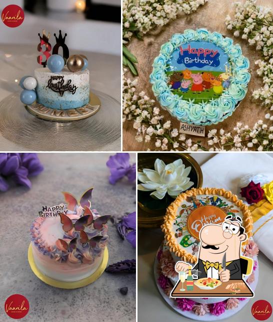 Food at Vaanila Cakes & Bakes