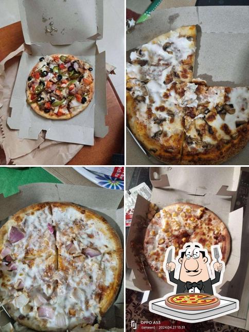 Pick different variants of pizza