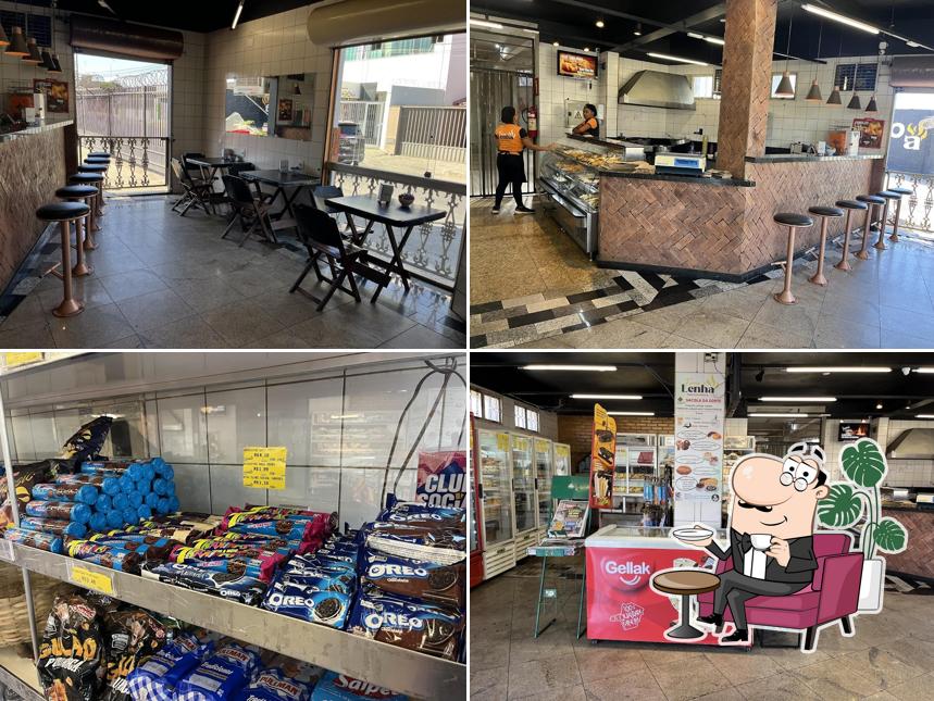 Veja imagens do interior do Padaria Forno a Lenha
