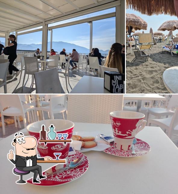 Gli interni di RenaNera Beach
