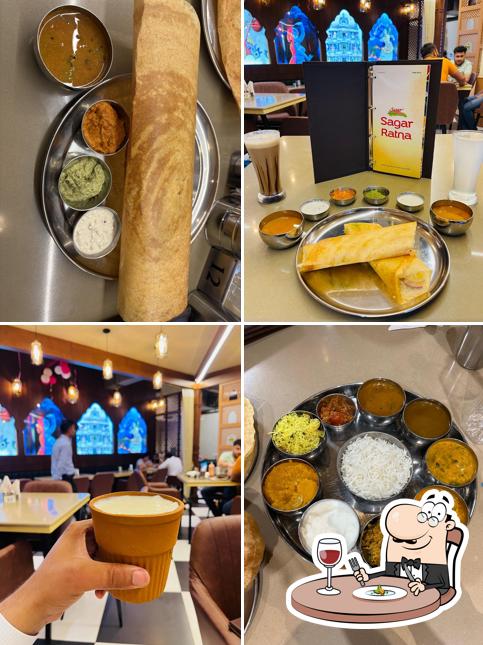 Masala dosa at Sagar Ratna