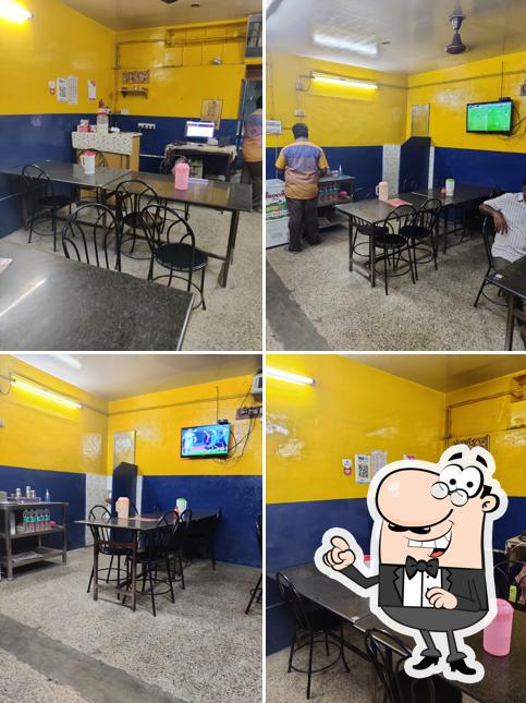 The interior of Sharma Punjabi Restaurant
