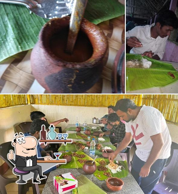 Take a seat at one of the tables at Thottathu Varuval