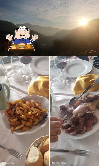 Questa è la foto che mostra la cibo e esterno di Ristorante Pizzeria Da Cecca