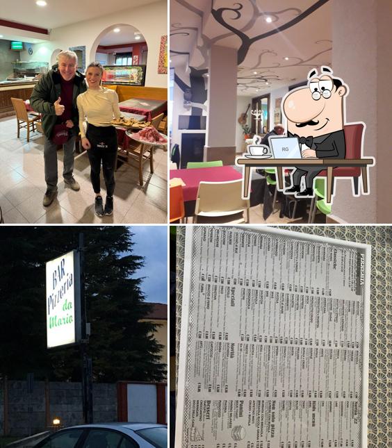 Siediti a un tavolo di Bar Pizzeria Da Mario Snc Di De Rosa Armando & C
