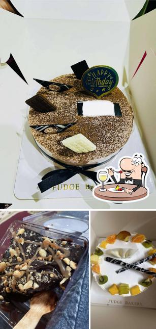 Food at Fudge Bakery