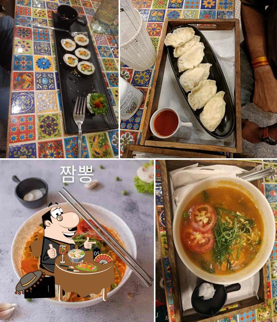 Meals at MR. K RAMYUN CAFE