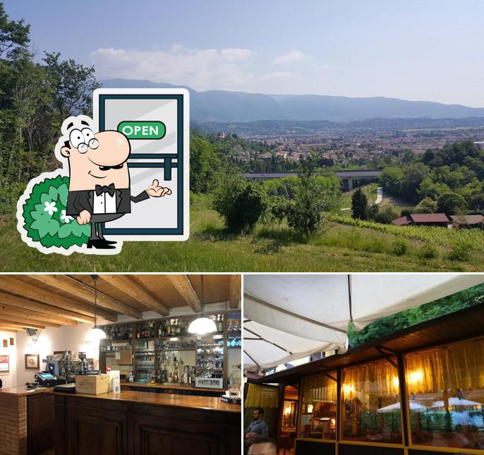 Goditi la vista dagli esterni di Osteria ae Perdonanze