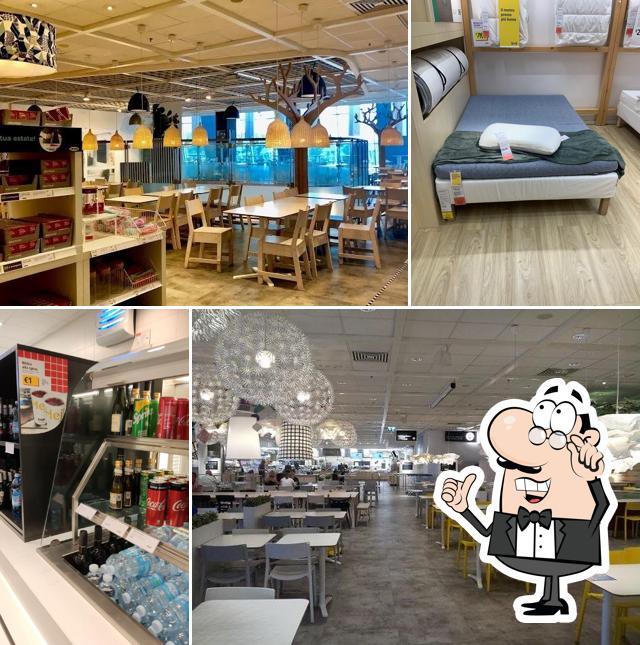 Dai un'occhiata agli interni di IKEA Ristorante