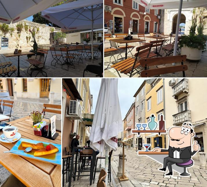 Gli interni di Intermezzo Bistro & Caffe Zadar