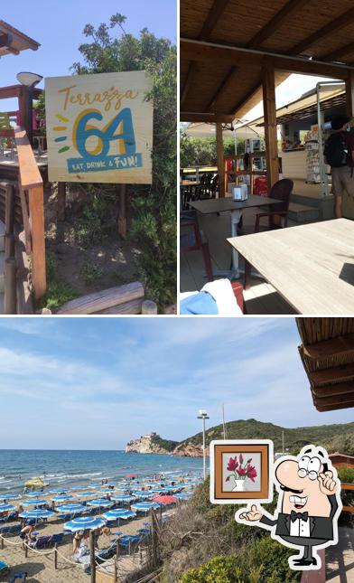 Gli interni di Terrazza 64