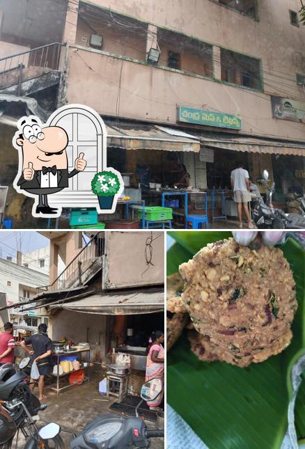 Among various things one can find exterior and food at Chandra mess