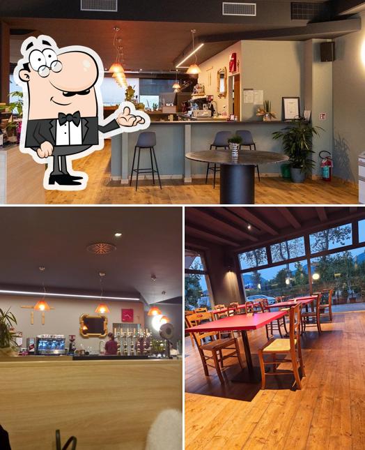 Gli interni di Sottopasso pizzeria