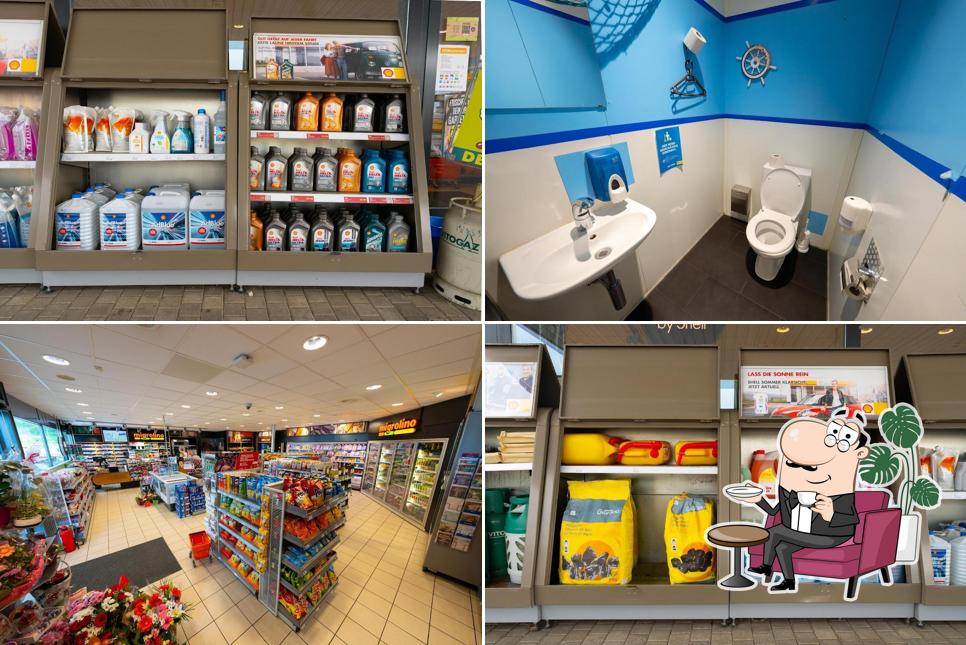 Gli interni di Shell