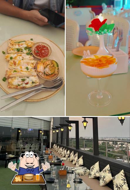 The restaurant's food and interior