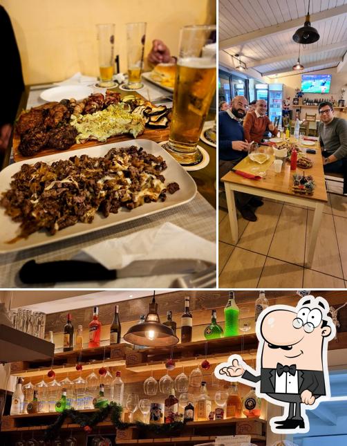 Gli interni di Meet Steakhouse