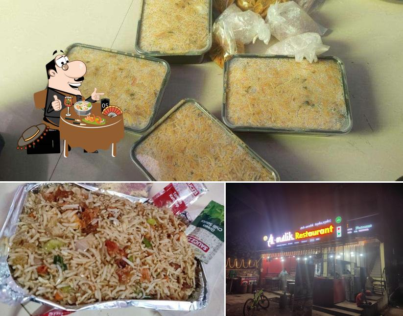 The restaurant's food and exterior