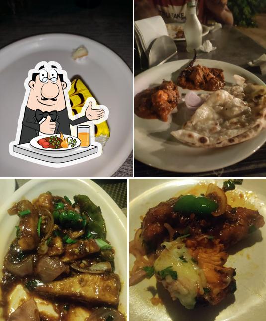 Pork chop at New Hangout D Garden Lounge