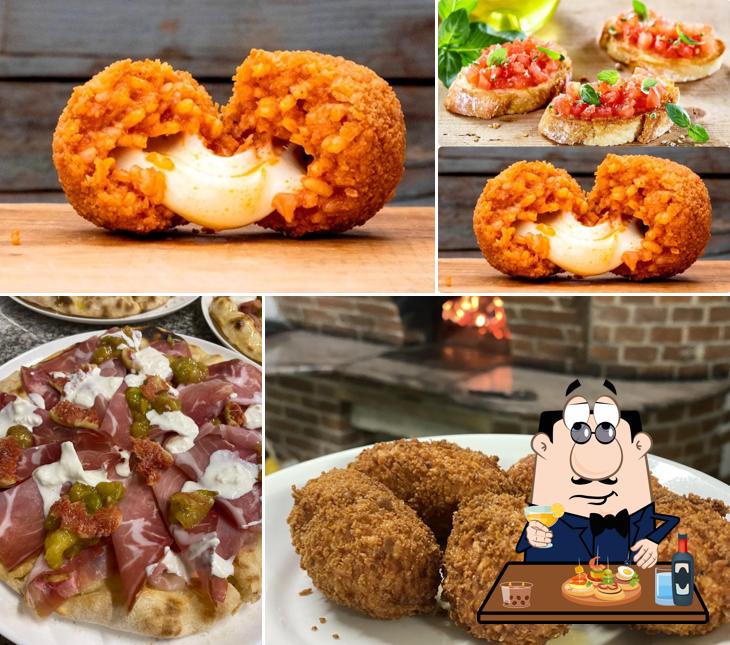 Bruschette al Pizzeria di Miroglio