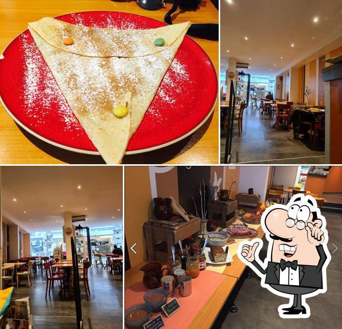 Gli interni di SucréSalé - Crêperie à Fribourg
