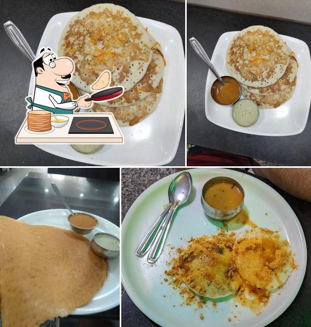 Pancakes at Sri Raghavendra Bhavan