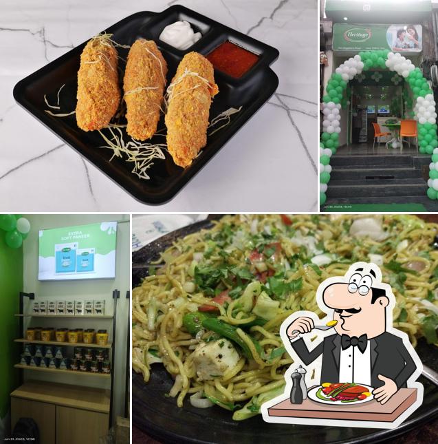 Food at Tamatoo Restaurant