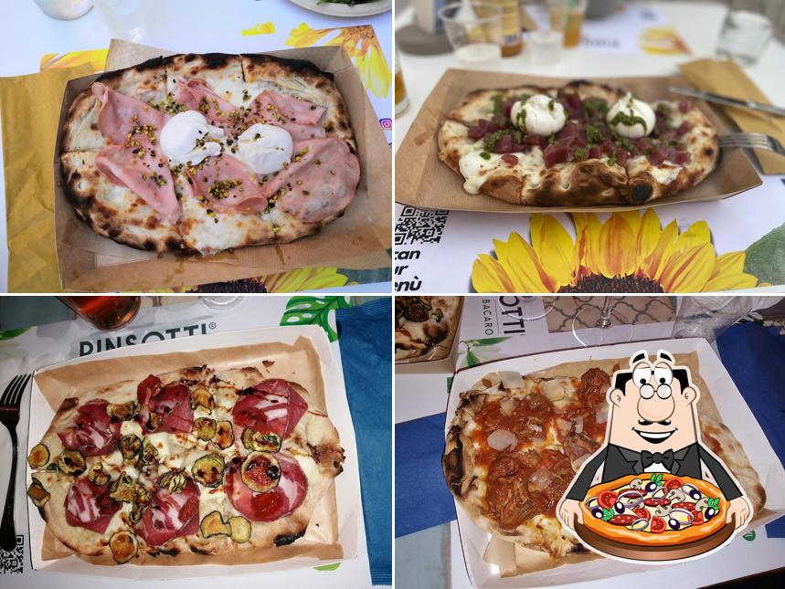 A Pinsotti, puoi ordinare una bella pizza