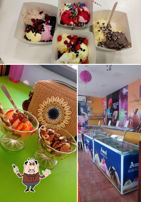 Food at AMUL ICE CREAM PARLOUR