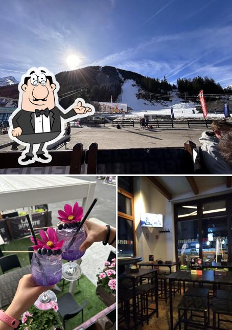 La immagine della interni e esterno di Bar La Buvette