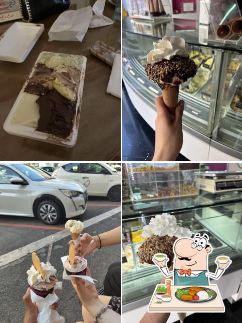 Cibo al Gelateria Miami 3 Roma