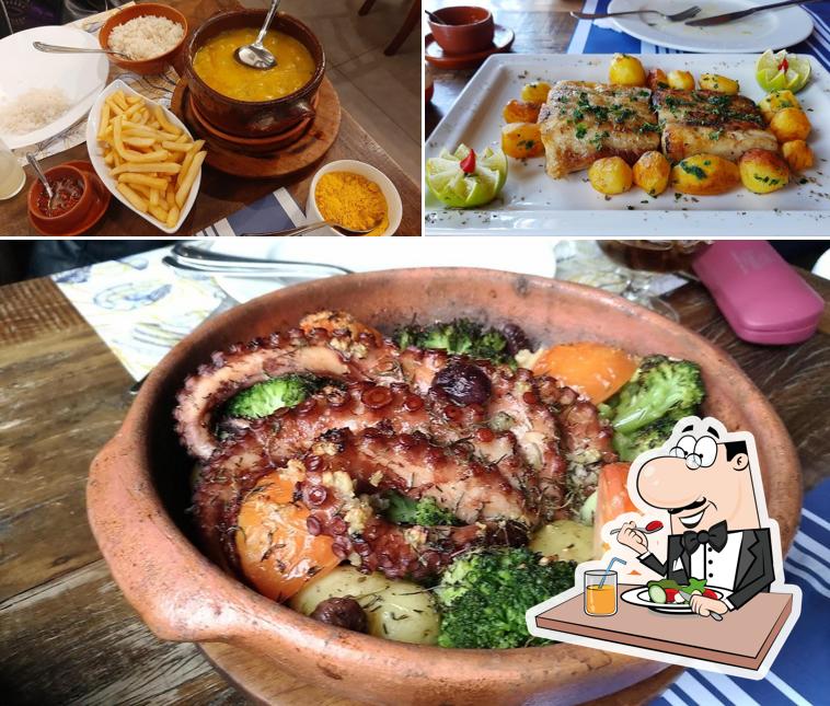 Platos en Iguarias Cozinha do Mar