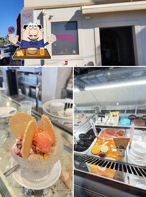 La foto della cibo e esterno di Kamarina Cafè