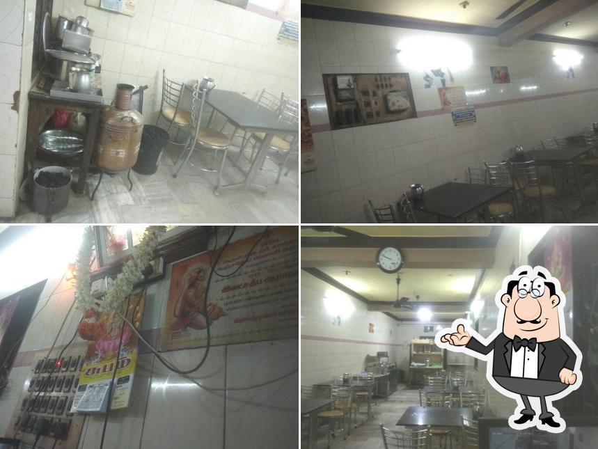 The interior of Shakthi Hotel