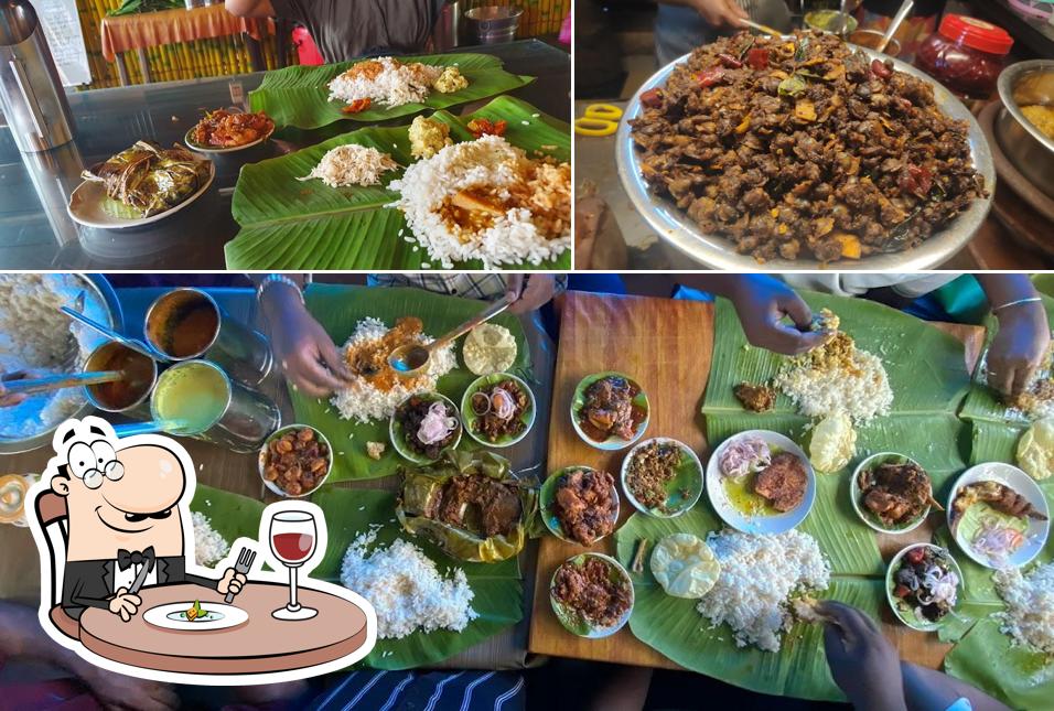 Food at Vellakkanthaari Restaurant
