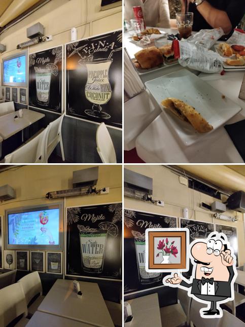 Dai un'occhiata agli interni di White Pizza Restaurant Lounge Bar