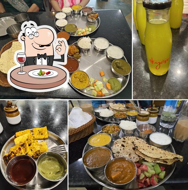 Food at Ekyam Sattvic Kitchen