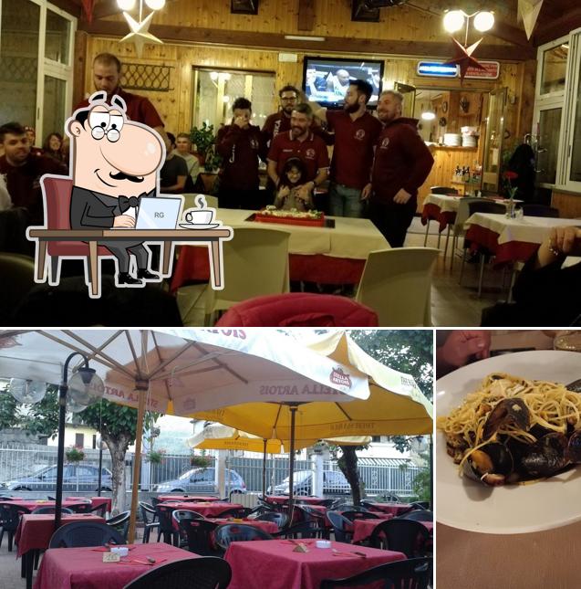 Gli interni di Pizzeria Cappuccina Vecchio Piemonte