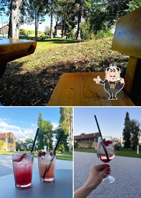 Goditi qualcosa da bere a Grajski park Klevevž