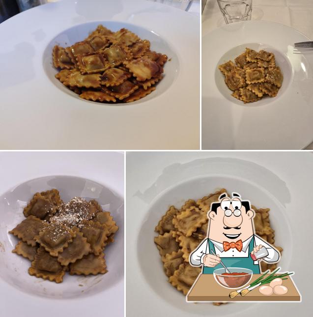 Ravioli al Ristorante Trattoria Locanda Rossignoli 1913