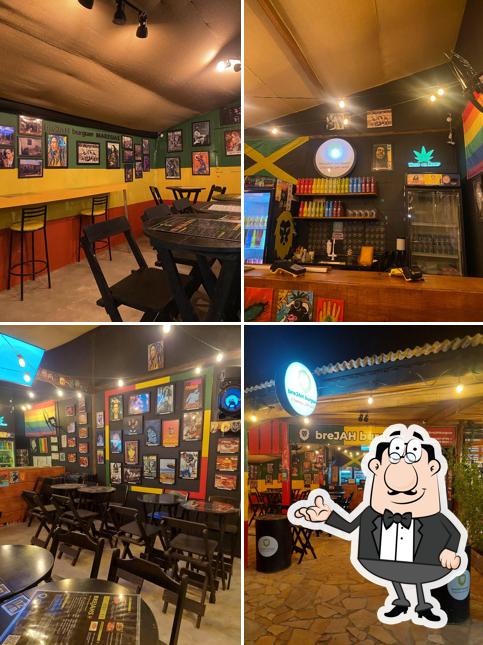Veja imagens do interior do breJAH burguer Maresias