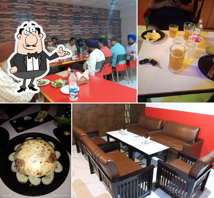 The interior of Silver Spoon Restaurant & Banquet Hall barnala