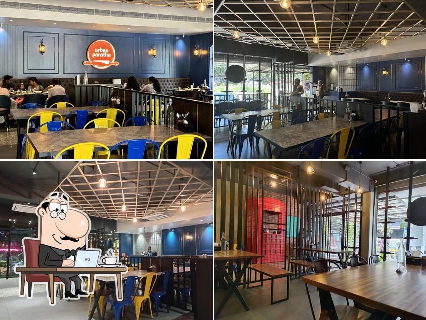 Check out how Urban Paratha Vyttila looks inside
