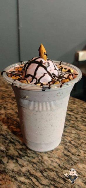 Enjoy a beverage at Liquid The Cafe