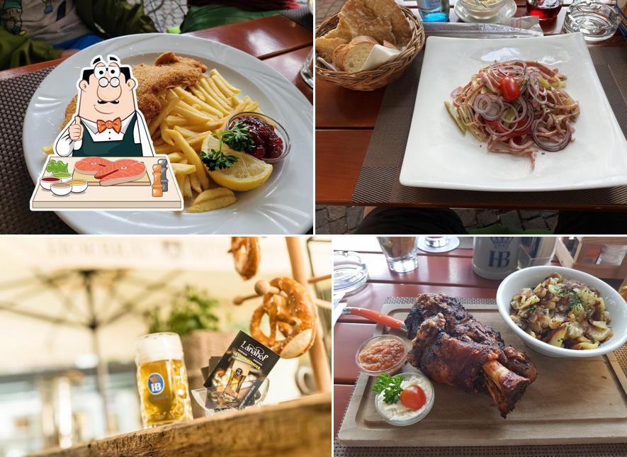 Fish and chips al Lanahof Restaurant Pizzeria beer & live
